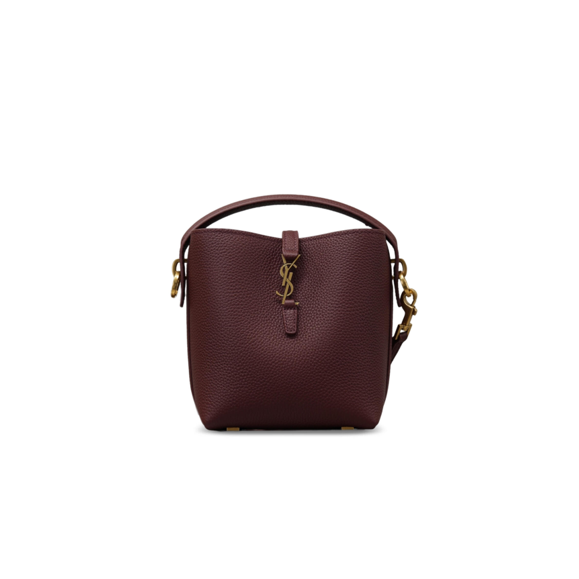 YSL LE 37 MINI IN GRAINED LEATHER 765870 (15*13*6cm)
